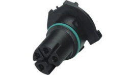 1425606, M12 Panel Mount Socket, 4 Poles, L-Coded, Solder, Phoenix Contact