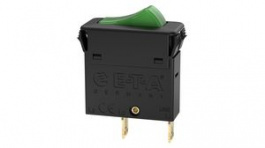 3130-F110-P7T1-W19QY7-5A, Thermal Circuit Breaker, 1-Pole, Panel Mount, 5A, IP00/IP40, ETA