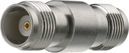 31 TNC-50-0-1/133 NE, Straight Adapter, TNC Socket - TNC Socket, 50Ohm, Huber+Suhner