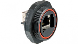 PX0839/90, Гнездо; RJ45; Buccaneer Ethernet; PIN:8; Контакты: фосфор-бронза, Bulgin