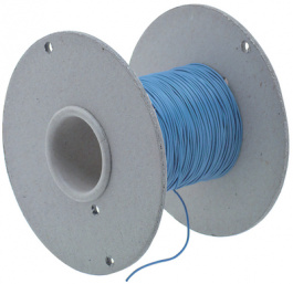 LI-HF 0,06 MM2 BLUE 100M [100 м], Flex 0.06 mm² 30 x ø 0.05 mm синий PVC Очень гибкий уп-ку=100 M, Braunkabel