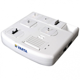 V-MAN HOME STATION, Charger for portable devices 2x AA / 2x AAA / USB, Varta