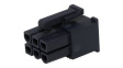 46992-0610 Mini-Fit Jr. Cable Mount PCB Receptacle, Straight, 6 Contacts, 2 Rows, 4.2mm Pit