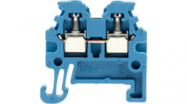 1754170000, WDU 1.5/R3.5 BL terminal block w-series screw connection, 0.5...1.5 mm2 400 vac/, Weidmuller