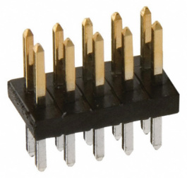 M50-3500542, Straight pin header 2x5P, Harwin
