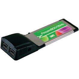 EX-6701, ExpressCard 34 mm FireWire 800 2-Port, Exsys