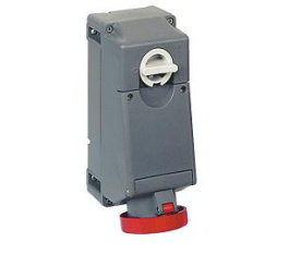 TM 3244KSP, TM..SP/KSP, sockets, interlocked socket-outlets, with base box, 32A(A.C.), ILME