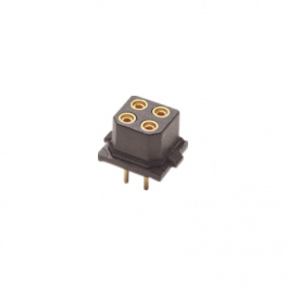 M80-8503442, Socket, dual-row, straight 2x17P, Harwin