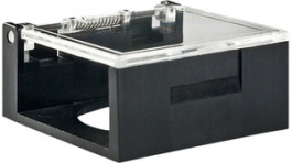 AT4175, Protective Guard black / transparent 23.9 x 22.9 x 11.2 mm, NKK Switches (NIKKAI, Nihon)