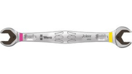05020259001, Spanner, Double Open-End, 8 mm/10 mm, 141mm, Wera Tools