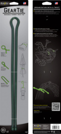 GEAR TIE 32-FOREST GREEN, Gear Tie 32" Forest Green, Nite Ize