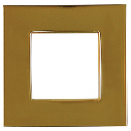 129-76100, Cover frame, gold, Eaton