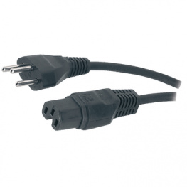 6900-989.60, Device cable 3-pin CH Type 12 IEC-320-C15 2 m, Feller Aut
