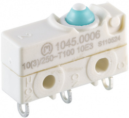 1045.0903, Micro switch 10 A Plunger 1 change-over (CO), Marquardt