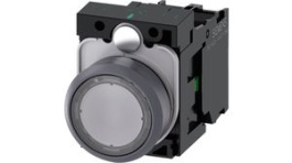 3SU1132-0AB70-1BA0, Illuminated Pushbutton Switch Assembly 1NO 10 A 500 V IP20/IP66/IP67/IP69/IP69K, Siemens