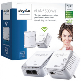 9088, dLAN 500 WIFI starter kit, Devolo