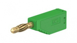 22.2631-25, Laboratory Socket, diam. 4mm, Green, 10A, 60V, Gold-Plated, Staubli (former Multi-Contact )