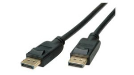 11.04.5982, Video Cable, TPE, DisplayPort Plug - DisplayPort Plug, 4096 x 2560, 2m, Roline