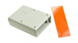 RND 455-01160, Hand-Held Plastic Enclosure with Infrared End Panel, 66.5x92x28.1mm, Grey, ABS, RND Components