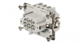 1873520000, Socket Insert, Size 3, 6 Poles, Push-In, 500V, 24A, Weidmuller