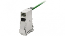 8946930000, IE-TO-RJ45-FJ-A Mounting Rail Outlet, Weidmuller