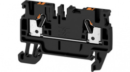1521980000, A2C 2.5 BK terminal block a push-in, 0.5...2.5 mm2 800 vac 24 a black, Weidmuller