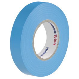 HTAPE-FLEX15BU-15X25, Изоляционные ленты ПВХ синий 15 mmx25 m, HellermannTyton