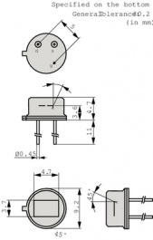 IRA-E700ST0, Pyroelectric IR sensor, Murata