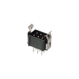 M80-8531042, Pin header, dual-row, straight 2x5P, Harwin