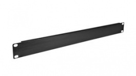 RMBLANK1U10-1E, Panel 10pcs 45 x 483mm Steel 1U Black, V7