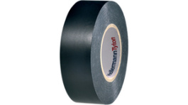 HTAPE-FLEX1000+19x20 PVC BK, PVC Electric Insulation Tape Thickness=0.18 mm 19 mm x 20 m, HellermannTyton