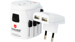 1302530, World Travel Adapter Pro+ USB IT / CH / AU / CN / UK / USA / GER IT / CH / AU /, SKross
