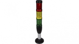 SL4-100-L-RYG-24LED, Сигнализатор: световая колонна; непрерывный световой сигнал, Eaton