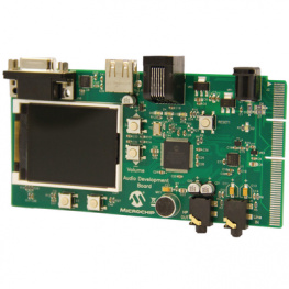 DM330016, Ср-во разработки: Microchip PIC; аудио-кодек WM8960 48кГц, Microchip