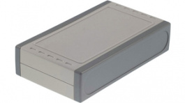 RND 455-00119, Plastic enclosure 130 x 76 x 30 mm grey / light grey ABS, RND Components