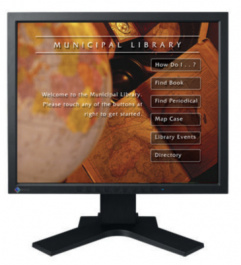 L761T black, FlexScan TFT touch panel;5:4;19 '', Eizo