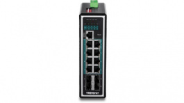 TI-PG1284I, Managed switch 8 PoE 4 SFP DIN-Rail, Trendnet