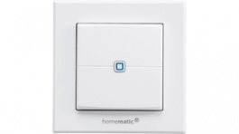 140665, Homematic IP wall-mount remote control - 2-button 868.3 MHz white, eQ-3