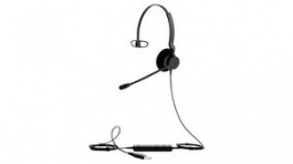 2393-823-109, Headset, BIZ 2300, Stereo, On-Ear, 6.8kHz, USB, Black, Jabra