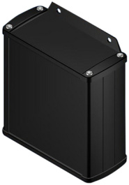 TEKAM 31L-E.9, Profile housing black 110 x 106 x 46 mm ABS/PC, Teko