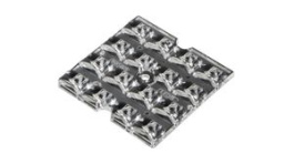 C16959 STRADELLA-16-SCL, Линза для LED; квадратная; Мат-л: PMMA плексиглас; прозрачный, LEDIL