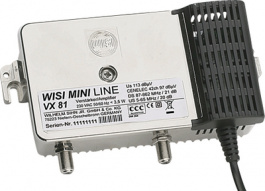 VX 81, Distribution Amplifier 98.5 dBuV, WISI