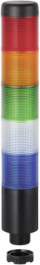 698 260 75, LED stacking beacon Kompakt 37, red/yellow/green/clear/blue, WERMA Signaltechnik