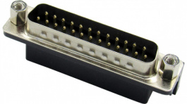 RND 205-00773, D-Sub plug, poles 25, 90deg./solder pcb tht, RND Connect