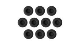 14101-48, Leatherette Jabra Biz 2400 II Ear Cushions, Black, Jabra