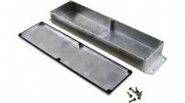 1590WBX2F, Watertight Diecast Enclosure With Flanged Base, Aluminium, 70 x 254 x 35 mm, Hammond