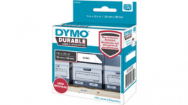 1976200, Durable LabelWriter Label, 89 x 25 mm, black on white, 1 x 100, Dymo