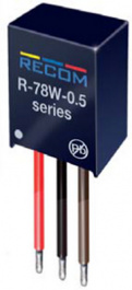 R-78W9.0-0.5, Преобразователь: DC/DC; 4,5Вт; Uвх: 11?32В; Uвых: 9ВDC; Iвых: 500мА, RECOM