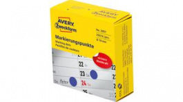 3857, Dot Stickers 19 mm Blue, Zweckform