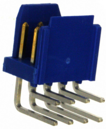 76383-304LF, Pin header, dubox 2x4-pin 90deg. 8p, FCI (Amphenol FCI, AFCI))